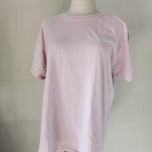 2017 KYLE Light Baby Pink Super Tour Tee. Size Large.